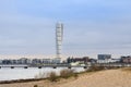 Turning Torso Building in West Harbour area of Malmo Royalty Free Stock Photo